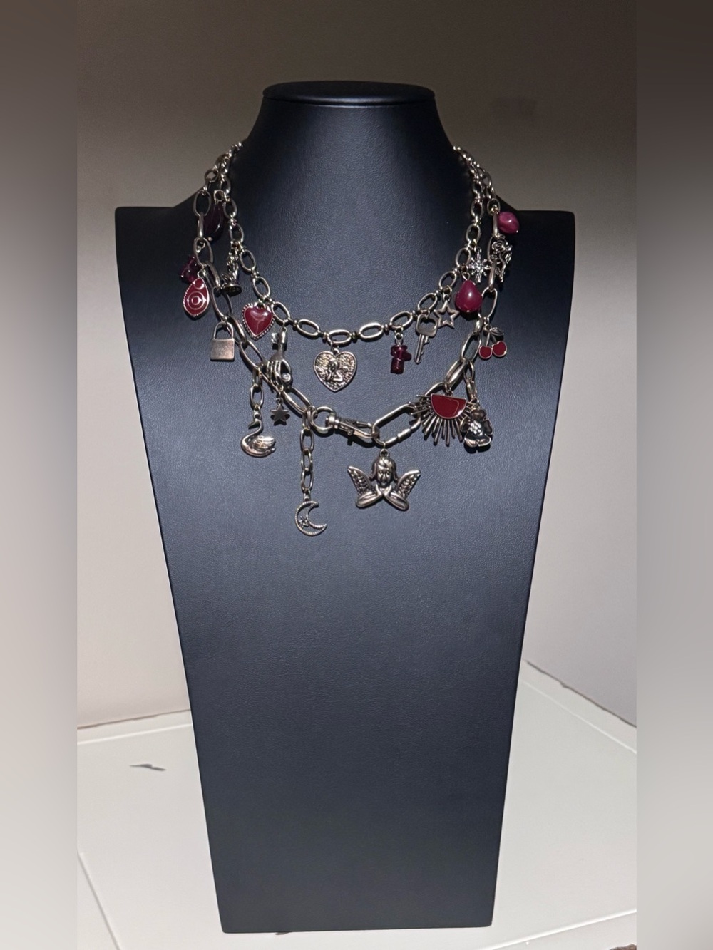 Free People Maxamillion Charm Necklace